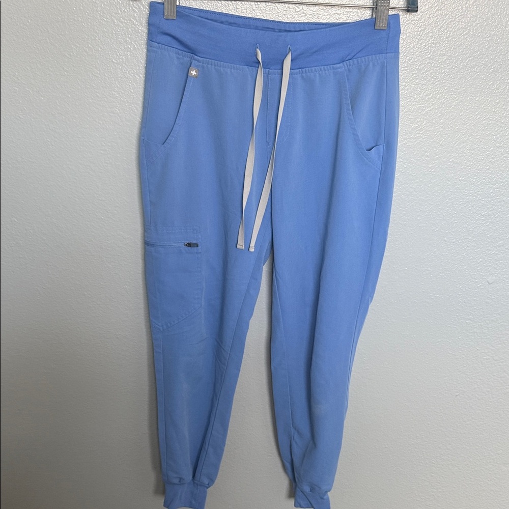 Figs Sky Blue Jogger Pants